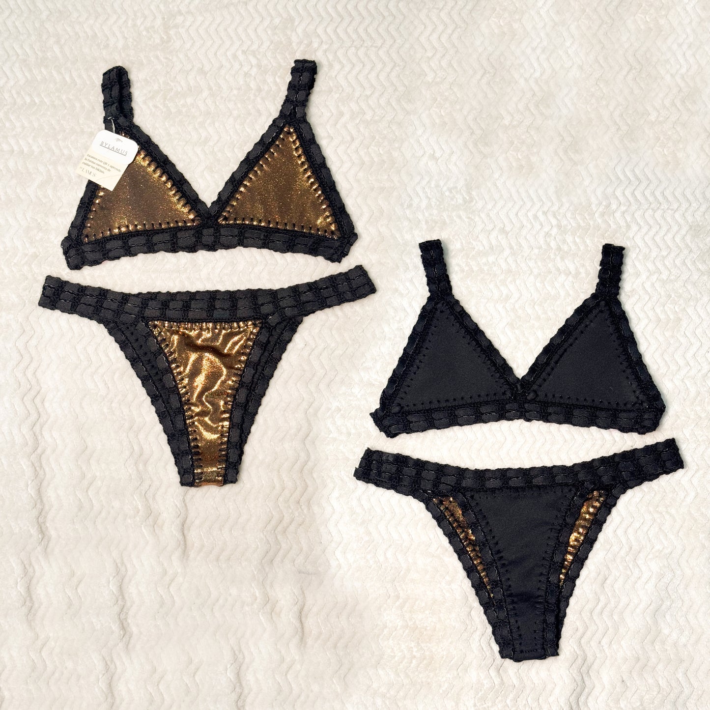 Dark bronce + Total black