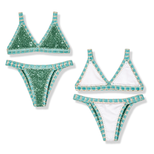 Tortuga (lentejuelas) + Cristalino