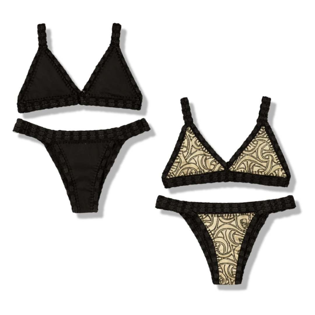 Golden Rainbow + Total black